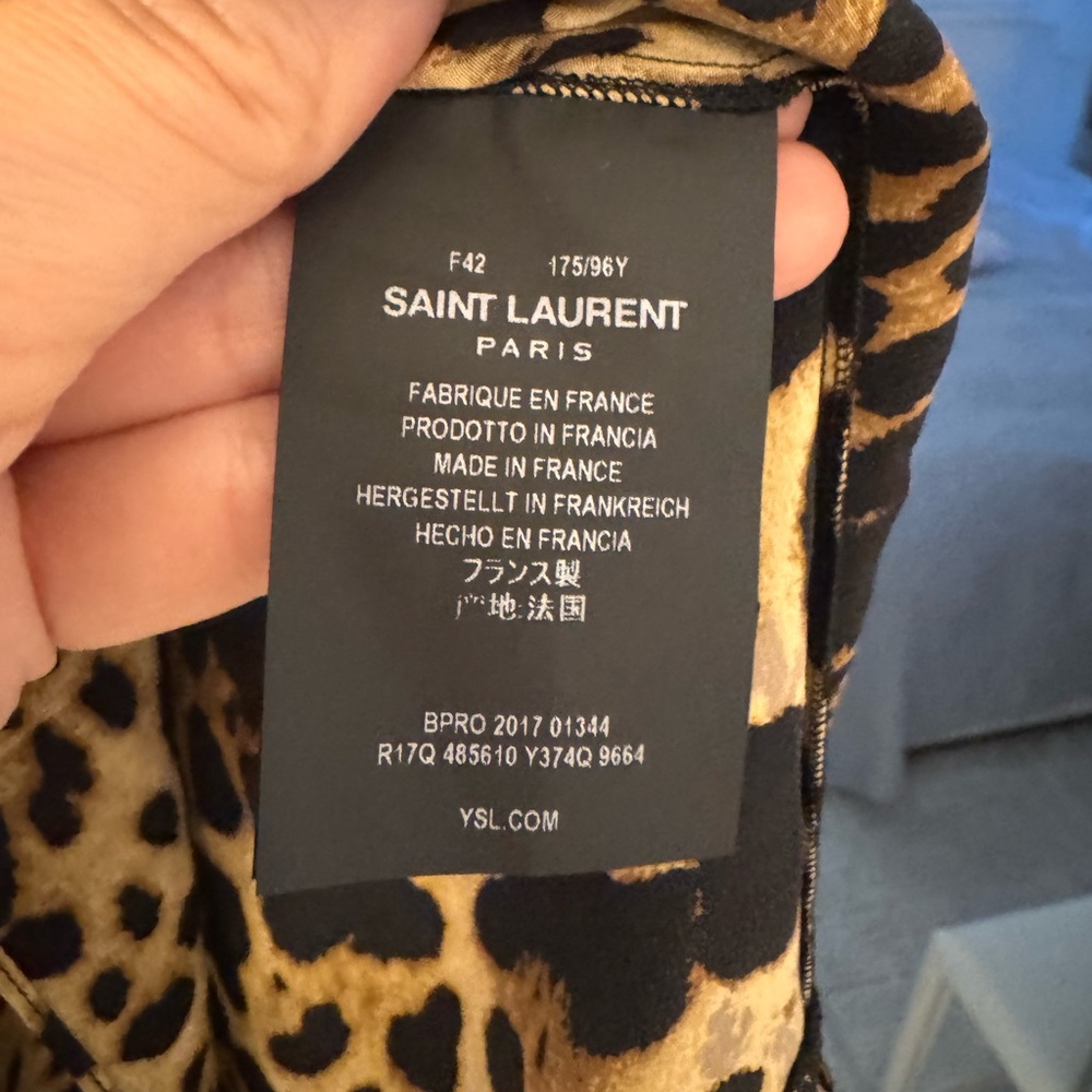 Saint Laurent Animal Print dress - Picture 6 of 6